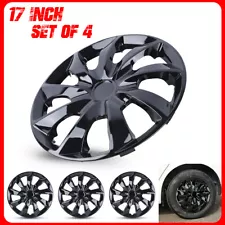 17" Set of 4 New Wheel Cover Hubcap Replacement Fits 17" Tire & Steel Rim Wheels (For: Honda)