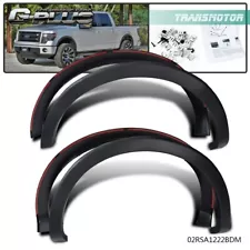 Fit For 2009-2014 Ford F-150 Factory Style 4PC Fender Flares Wheel Protector Set