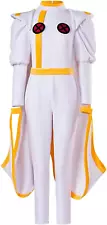 Adult Storm Cosplay Costume Jumpsuits Women'S White Storm Outfits Full Set Hallo