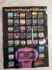 ROB the Robot Poster Now You’re Playing With Power Nintendo NES