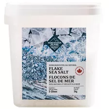 Large Gourmet Flaky Sea Salt - Perfect for Seasoning, Baking & Cooking - 35oz