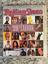 Rolling Stone Magazine Issue 593/94, Dec 13-27, 1990, The 1990 Yearbook on cover