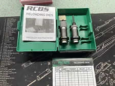 RCBS 2 Die Set for 223 Win Short Mag Includes Sizer & Seating Die 10501