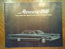 1966 Mercury Park Lane, Montclair, Monterey & S-55 Sales Brochure - Original