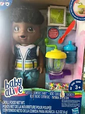 New 2017 Baby Alive Sweet Spoonfuls Baby Boy Doll African American