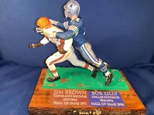 Custom NFL Mcfarlane football HOF Dallas Cowboys Bob Lilly Cleveland Jim Brown