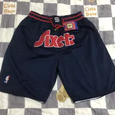 Premium Philadelphia Sixers 76ers City Edition Spectrum NBA Basketball Shorts