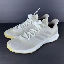 Men's Adidas Harden B/E 10 White Silver Low-Top Basketball Shoes Size 13