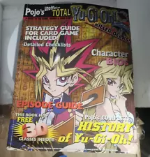 VTG Y2K Yu-Gi-Oh GAME Strategy Guide Pojo's Unofficial Total 2002 BOOK NO GLASS