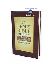 New ListingThe Holy Bible King James Version KJV 1611 Edition With Apocrypha / Hardcover