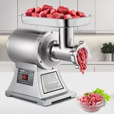 VEVOR 550lbs/H Electric Meat Grinder 1.5HP Commercial Sausage Stuffer Filler