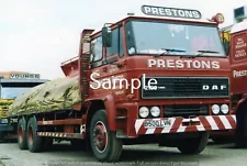 New ListingTRUCK PHOTOS DAF 6 Wheel Prestons Potto