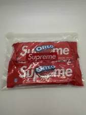 2020 Supreme x Oreo Red Velvet Cookies 3 Pack Lot of 2 with Ziploc SS20