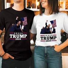 DT (7) Donald Trump Make America Great Again MAGA 2024 Never Surender T-shirt