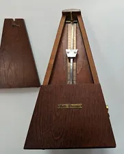 Vintage Seth Thomas Metronome 5308 8.5" Windup WORKS