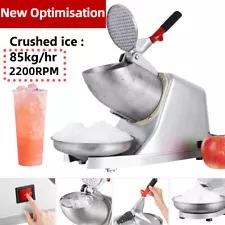 Escalate Electric Ice Shaver Machine Ice Crusher 2024 Shaved Ice 380W Stronger