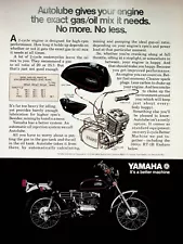 1971 Yamaha 360 RT-1B Enduro AutoLube - Vintage Motorcycle Ad