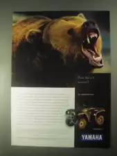 1998 Yamaha Grizzly ATV Ad - Size Doesn't Matter?