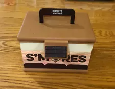 Hersheys S'mores Caddy Organizer For Graham Crackers, Marshmallows, Hershey Bars