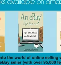 An eBay Life For Me By Dawn Wilkinson*Paperback book*Signed*Tips on how to sell