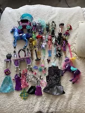 Monster High Doll Job Lot Dolls Clothes Accessories