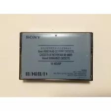 Sony 8mm Video 8 8mm Hi8 Head Cleaner Cleaning Cassette Tape (V8-6CLHSP)