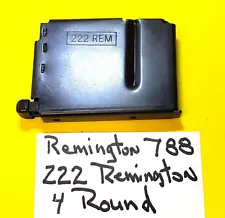 REMINGTON 788 IN 222 REMINGTON HOLDS 4 RD MAGAZINE FACTORY NOS GUN PARTS NEW A1