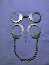 Peerless Handcuffs And Leg Shackles With Key, Chained, Springfield, MA