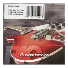 Rickenbacker 95404 Medium Round Wound 12-String Strings, 10p-46w/10p-26w