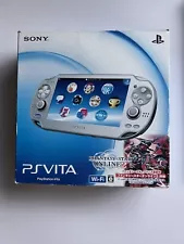 Rare Sony PS Vita Ice Silver PCH-1000 Console Wi-Fi model Playstation