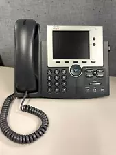 Cisco IP Phone 7945 Voice Over IP with Handsets and Stands -Used