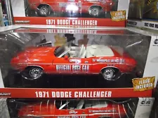 Greenlight 1/18 1971 dodge challenger indy pace car NIB