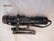 WW2 German Sniper Scope GW ZF 4 DOW #39729 w/Bracket/Lens Covers for G43/K43’s