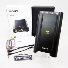 SONY PHA-3 USB Portable Audio Headphone Amplifier for High-Resolution Audio Used