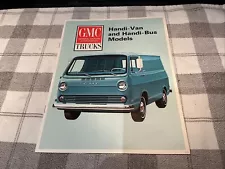 1966 GMC Handi-van And Handi￼-bus Original Sales brochure