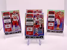 2023 PANINI CONTENDERS KANSAS CITY CHIEFS SEASON TICKET LOT HOBBY MOJO