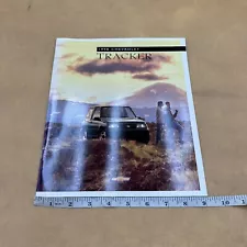 1998 Chevrolet Tracker 26-page Geo Truck Original Dealer Sales Brochure