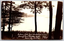 Rome City Indiana~Gene S Porter Home~Sylvan Lake @ Limberlost Cabin~1930s RPPC