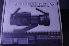 NEVER USED Vortex Strikefire II 4 MOA Red/Green Dot Sight with Cantilever Mount