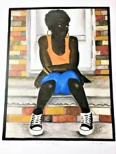 Sherry Shine's "WAITIN ON MAMMA" Limited Edition New African American Art