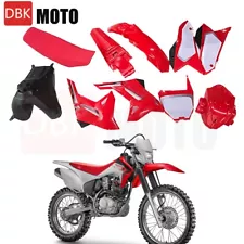 For 2021 CRF230F Honda Full Body Plastics Fender Complet Fairing Kit Side Cover