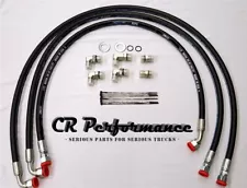 (11-14) 5/8" ID Duramax Transmission Cooler Lines for Chevy GMC Allison 6.6 6.6L