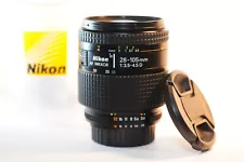 Nikon AF Zoom Nikkor 28-105mm f/3.5-4.5 D macro FX lens for FM2N F100 F5 DF D850