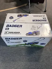Wild Badger 40V 18-in Cordless Push Lawn Mower (Battery+Charger)