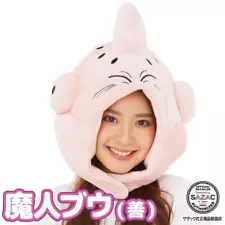 DRAGON BALL Majin Buu Kigurumi Plush Cap Cosplay Hat Costume SAZAC New