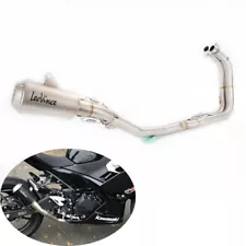 For Kawasaki Ninja 400 Z400 2017-2022 Slip On Exhaust System Header Muffler Pipe