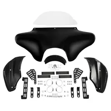 Batwing Fairing Windscreen Fit For Suzuki Boulevard C50 Honda Shadow ACE VT1100 (For: More than one vehicle)