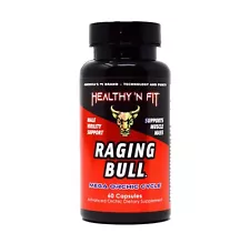 Healthy N Fit- Raging Bull: Premium Orchic 60 Capsules, Increase Test & Strength