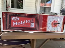 mobil oil signs original vintage advertising