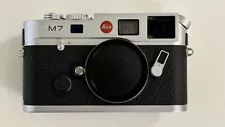 Leica M7 0.72, Silver Chrome Plated